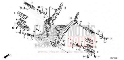 MARCHE MSX125G de 2016